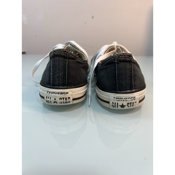 Converse Chuck Taylor All Star Black Low Top Canvas Sneakers Men's Size 9 - Picture 3 of 13